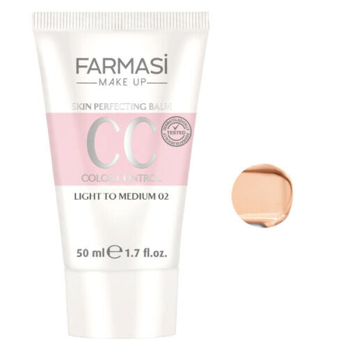 FARMASI CC Cream 02 Light to Medium 50ml