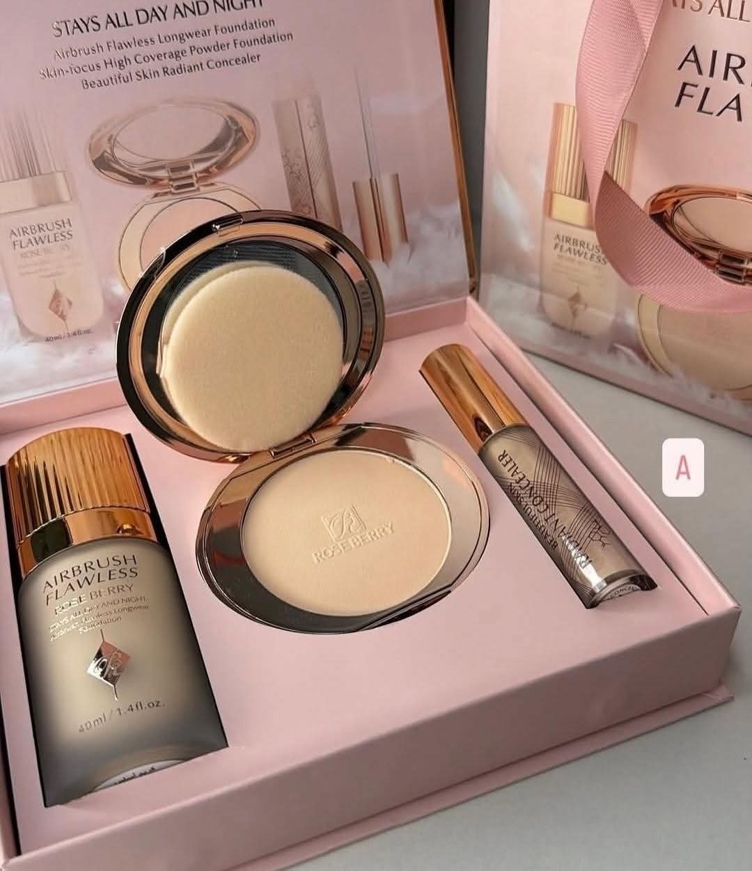 Coffret Teint Parfait Rose Berry UAE